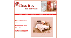Desktop Screenshot of beds-r-us.co.uk